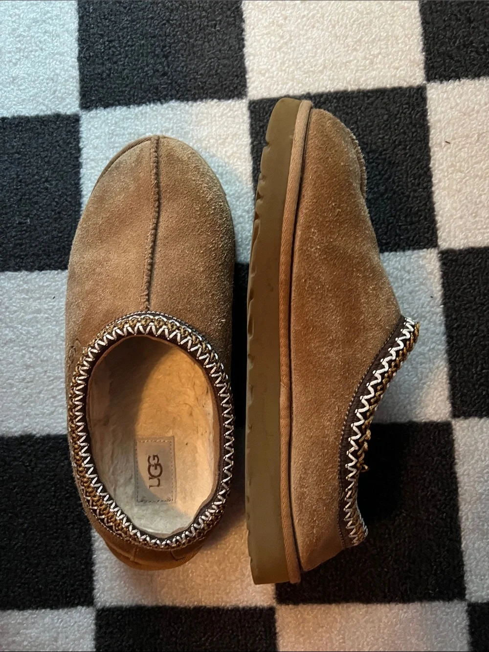 UGG Men's Chestnut Suede Slip-On Loafers